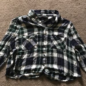 Cropped Flannel